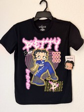 Betty Boop Black T Shirt  Baby Girl  Size XXS