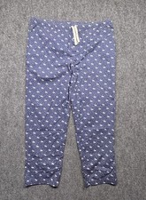 Vineyard Vines Pants Mens 2XL Blue Holiday Whale Snowflake Lounge Pajama Sleep