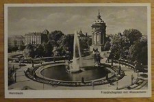 Ak Mannheim, Friedrichsplatz, Wasserturm, nicht gelaufen
