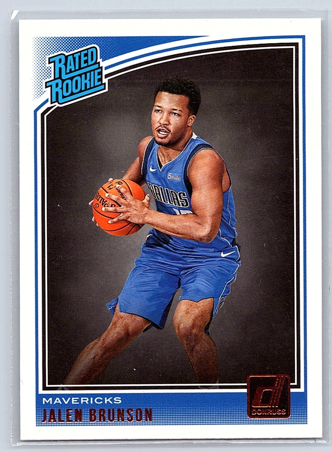 JALEN BRUNSON - 2018-19 Panini Donruss #179 - Rated Rookie Base