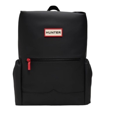 New Hunter Top Click Backpack In Smooth Black 