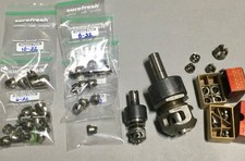 50+ Acorn Dies with 2 Acorn Die Holder Heads makers Greenfield + Brown & Sharpe