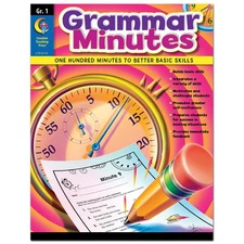 Creative Teaching Press Grammar Minutes Workbook, Grade 1