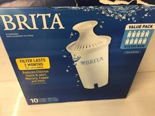 Genuine Brita Standard Replacement Water Filters 8 Pack