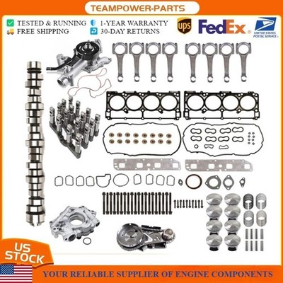 NON MDS Deleted Lifters Cam Timing Chain Kit For 03-08 Dodge Ram 1500 Hemi 5.7L 