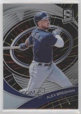 2021 Panini Spectra Hyper Prizm 67/75 Alex Bregman #46 o7m