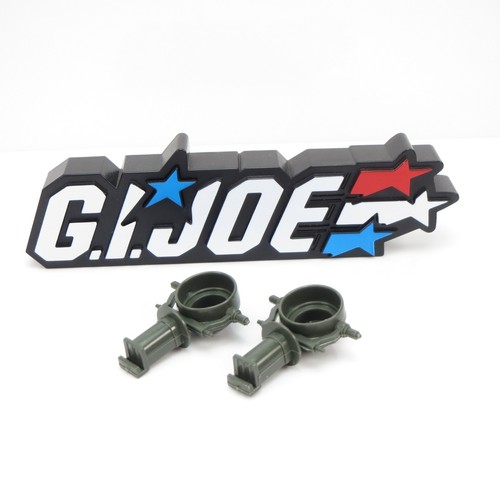 Headquarters Command Center Base Spotlights - Vintage 1983 GI Joe ARAH Parts