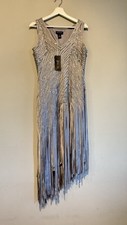 NWT HONG IN Collection Party Cocktail Pageant Prom Embellished Sequins Women L