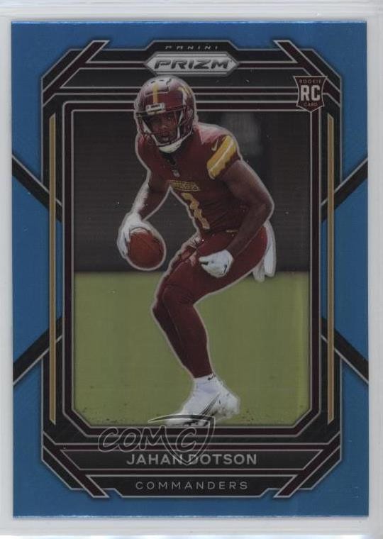2022 Panini Prizm Rookies Light Blue Prizm Jahan Dotson #312 17f8