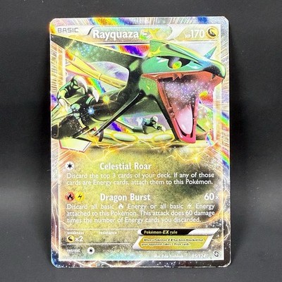 Pokémon Rayquaza EX 85/124 MP Ultra Rare Dragons Exalted | eBay