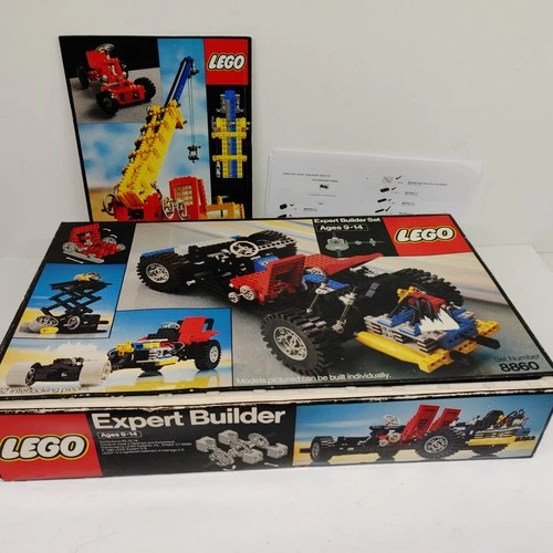 Lego 8860 Technic Expert Builder Car Chasis 100% Complete w/Instruction & Box