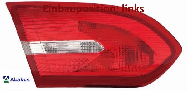 Abakus 431-1324L-UE Heckleuchte Links RüCklicht Hecklicht RüCkleuchte-image