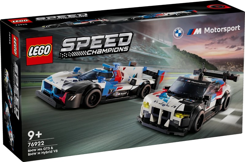 LEGO 76922 Speed Champions BMW M4 GT3 & BMW M Hybrid V8 Set NEW SEALED | DAMAGED