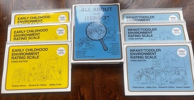 ECERS-3 & ITERS-3 Third Edition Spiral Bound Training Set 7 Books