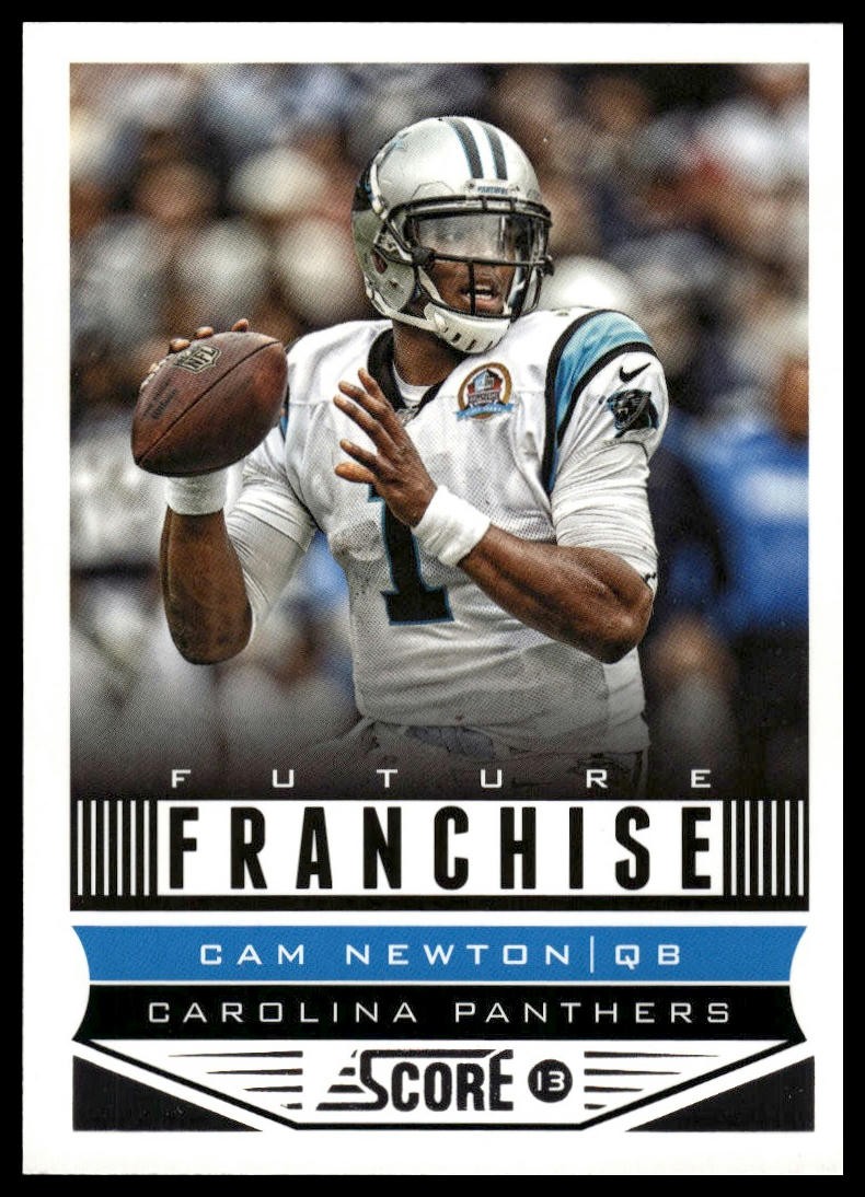 2013 Score #303 Cam Newton Scorecard