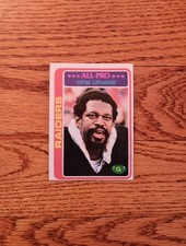 1978 TOPPS GENE UPSHAW . OAKLAND RAIDERS. #90  BACK MISPRINT