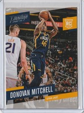 donovan mitchell basketball rookie card hot nice. rookie card picture