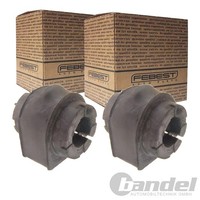 2X Febest Stabilager Gummilager Stabi Vorne Passend FüR Land Rover Freelander