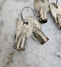 1137S Llaves Tubulares en Blanco Tamaño Estándar Cerraduras de Llave Redondas