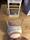 Red Schoendienst Autographed RON Coleman Baseball - JSA COA CH97402