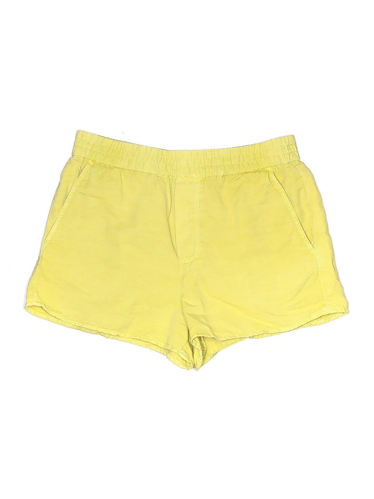 Zara Women Yellow Shorts XS