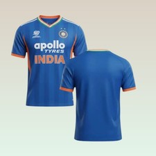 India 2026 T20 World Cup Cricket Jersey New Edition Handmade Fan Jersey