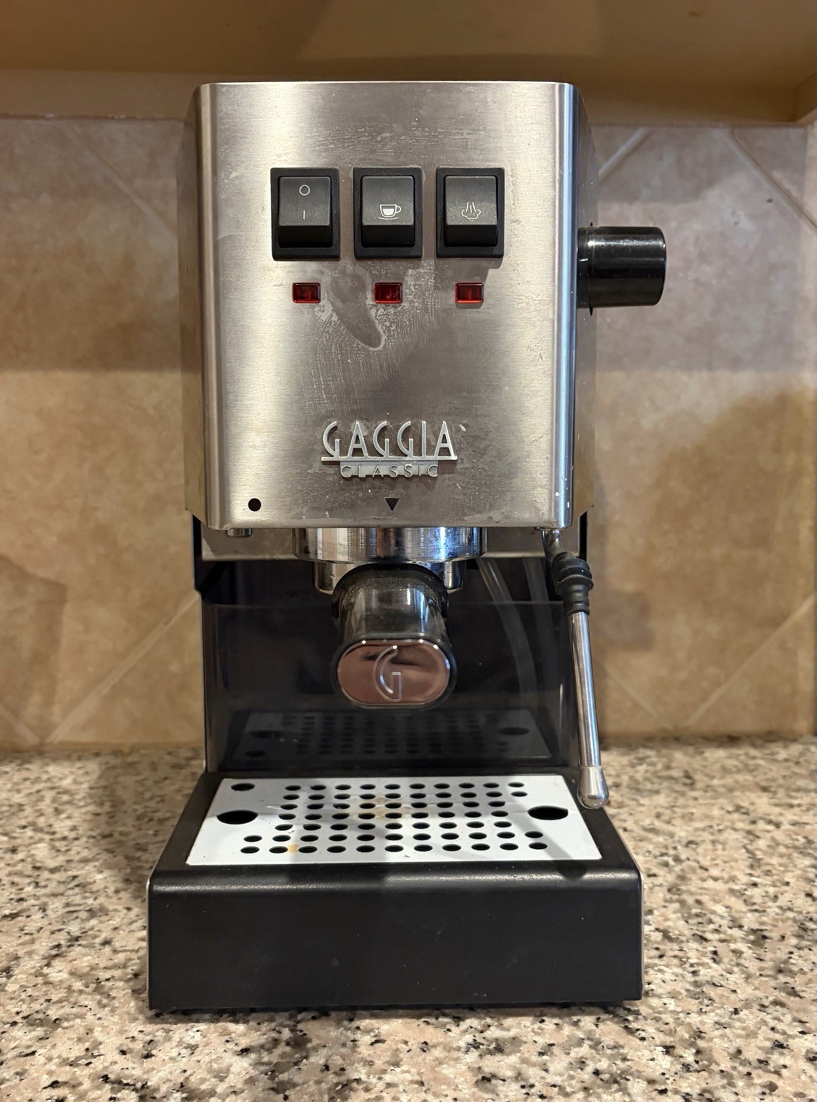 Gaggia Classic Espresso Machine - Silver 