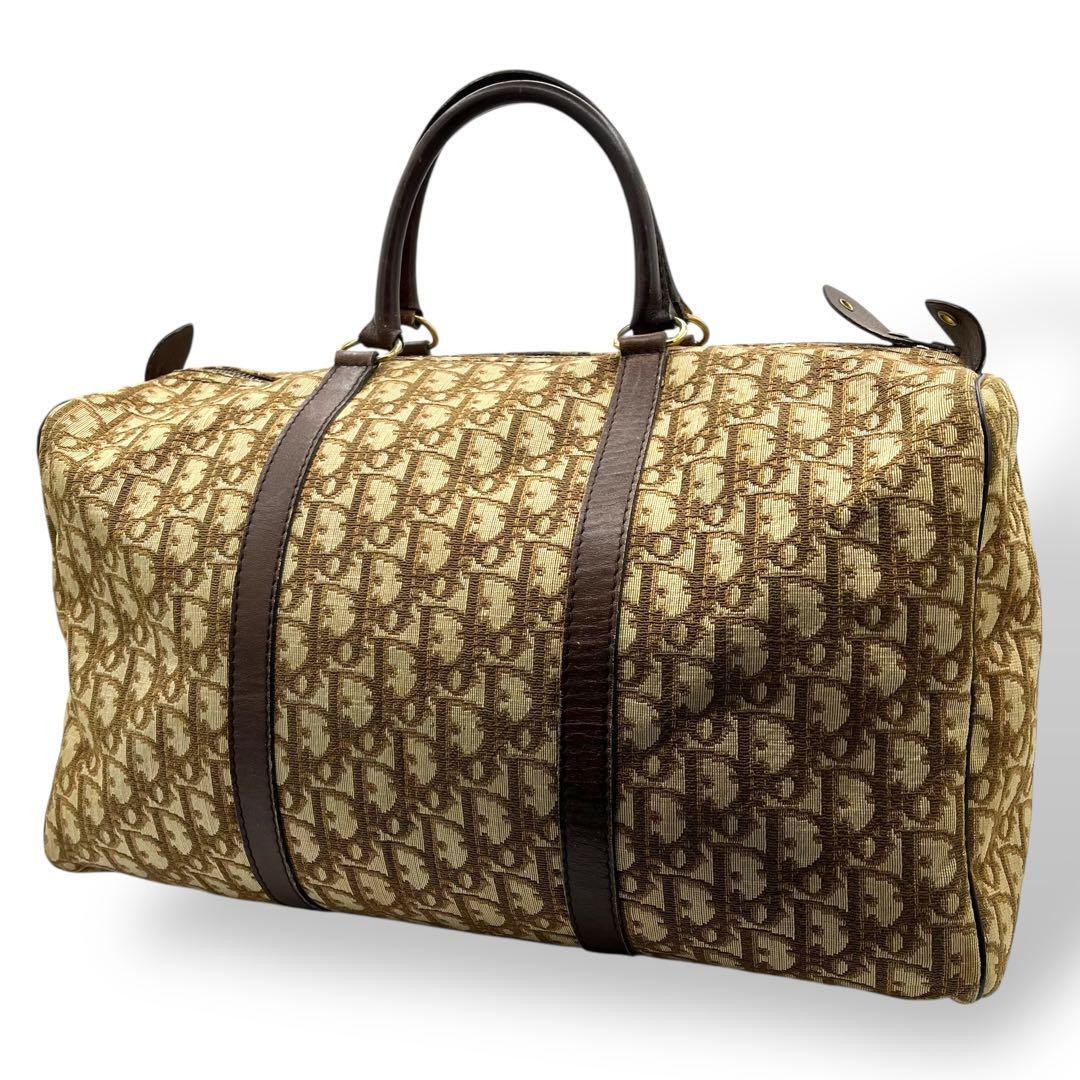 Christian Dior Trotter Boston bag handbag large capacity travel