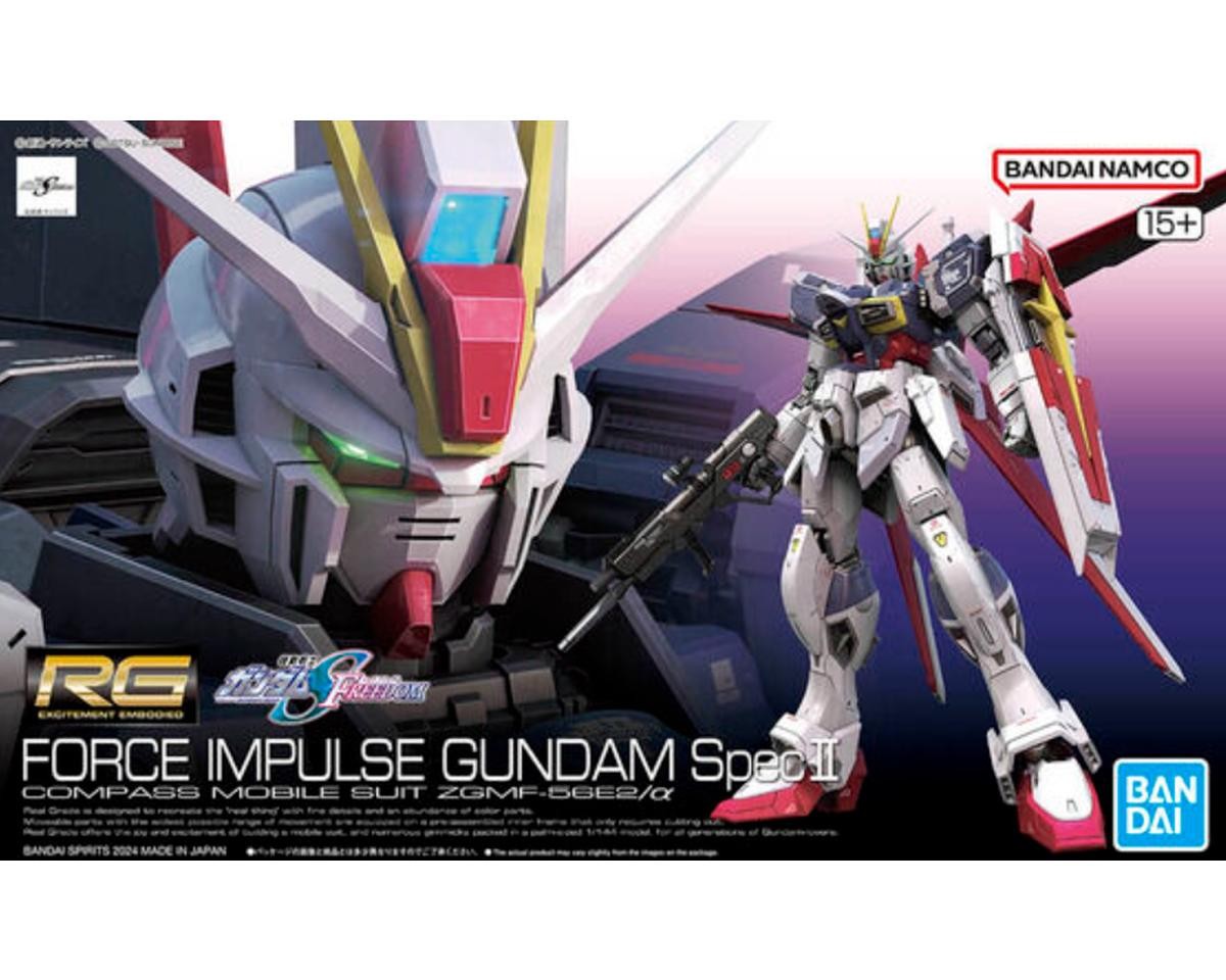 【新品未開封】BANDAI RG FOACE IMPULSE GUNDAM Bandai RG 33 ZGMF-X56S/α Force Impulse Gundam - Newtype