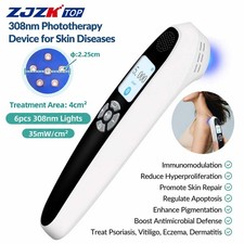308nm UVB Light Therapy Lamp for Local Small Skin Patches 4cm  Treatment Area