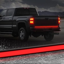 48 Inch Tailgate Light Bar, Aluminum Frame LED Tailgate 48" Rigid - Red Turn