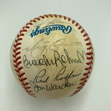 Brooks Robinson MLB Legends Multi Signed Baseball