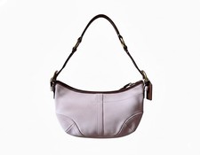 Coach Vtg Soho Hobo Shoulder Bag Lavender Purple Suede 2154 Y2K Mini 2000s 00s