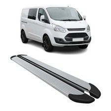 Seitenschweller Trittbretter Schweller für Ford Transit Custom I 2012-23 L2 Alu