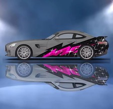 Flame Car Decals Both Sides Vinyl Racing Livery 2ft X 6ft Flame Car Decals Both Sides Vinyl Racing Livery 2ft X 6ft