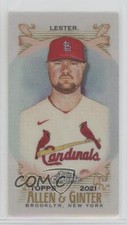 2021 Topps Allen & Ginter Chrome Mini Jon Lester #181 0fa7