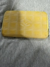 CHANEL Travel Line Continental Yellow Nylon L...