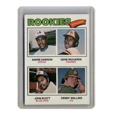 Andre Dawson Gene Richards John Scott Denny Walling 1977 Topps RC #473