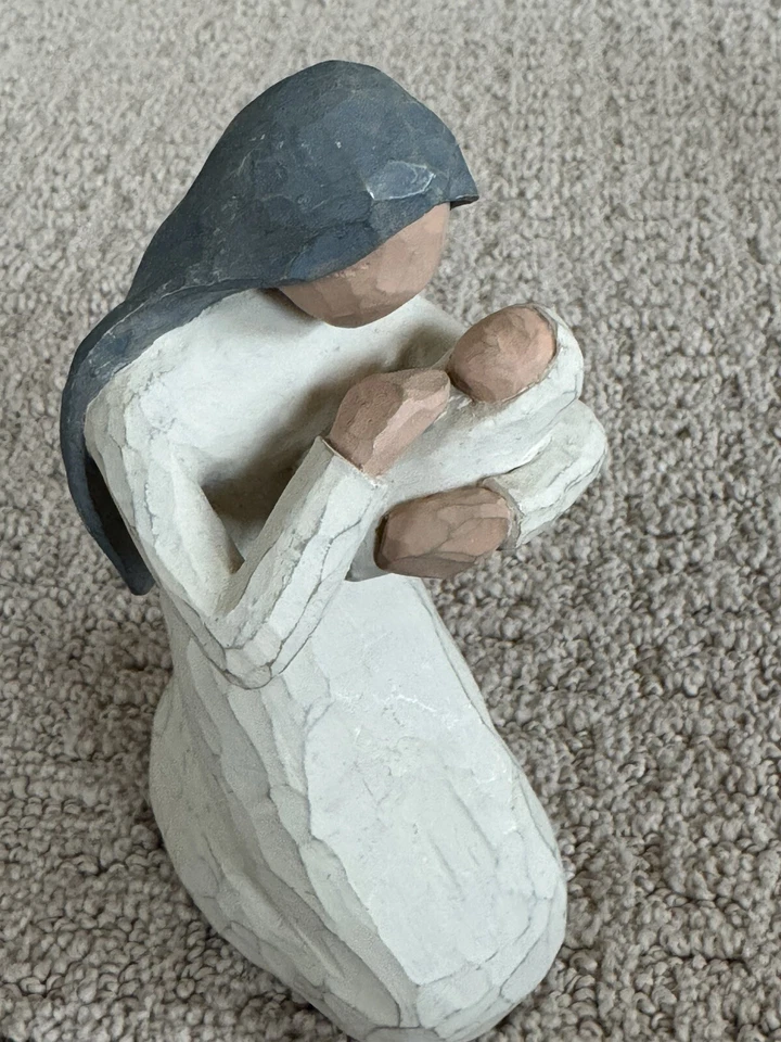 Vintage Willow Tree Demdaco Sue Lordi Nativity Mary With Baby Jesus 2000 No Box - Image 2 of 4