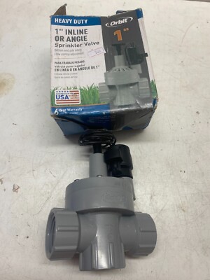 Orbit Heavy-Duty In-Line Sprinkler Valve - Gray (57020)
