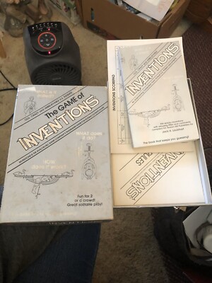 Rare Vintage Avalon Hill Bookshelf The Game Of Inventions 1984 1 to multiplayer
