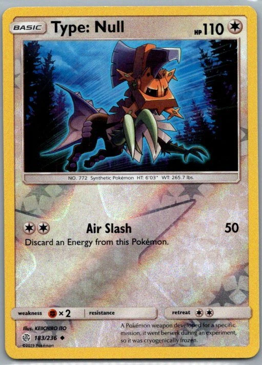 Type: Null Pokémon TCG Cards Just Listed 2026