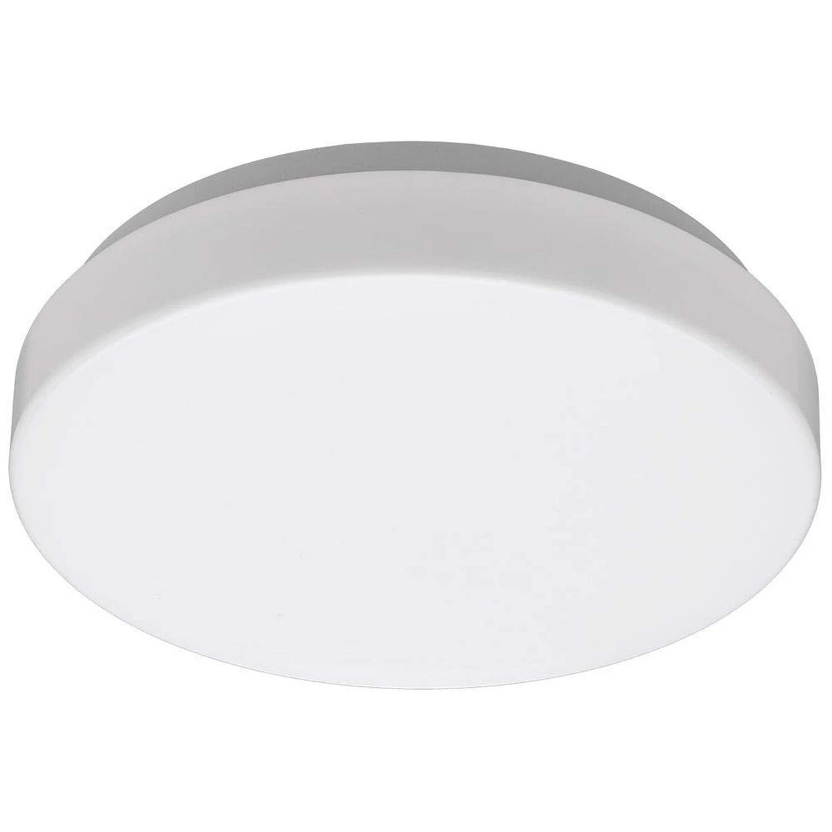 Commercial Electric 7 in. White LED Low Profile Light 1001615888