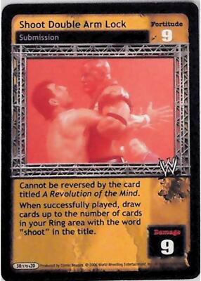 Raw Deal CCG Shoot Double Arm Lock - Great American Bash