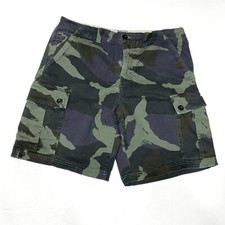 Vintage Burton Camo Cargo 9” Stretch Shorts- Men’s Size 34- Pristine/Flawless