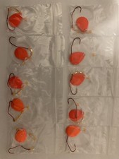 10 Slow Death Hook Crawler Harness w/Quick Change & Orange Spinner 48”