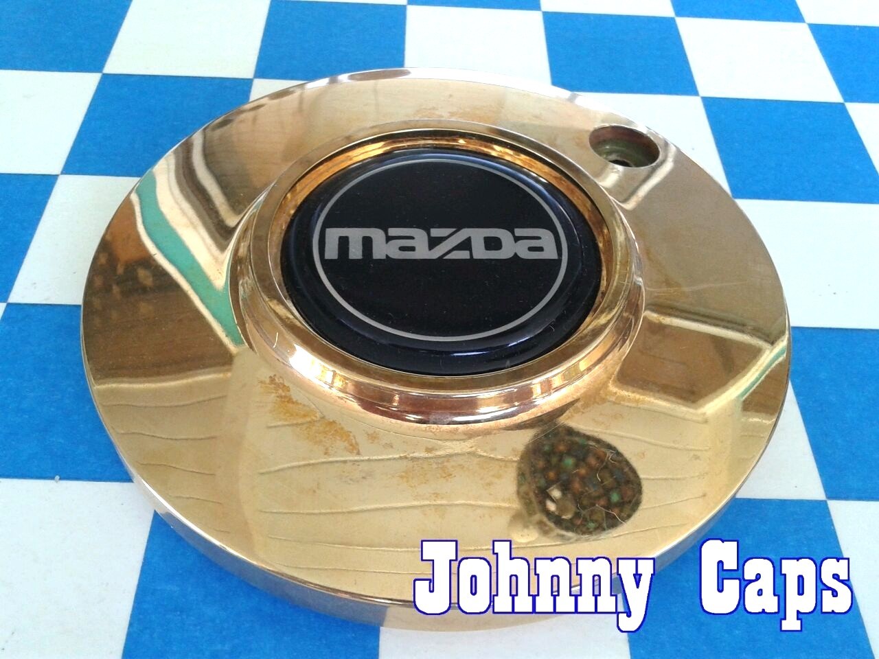 Epic Wheels Gold Center Caps #899039 / #991-0220  Custom [128] Center Cap (1)