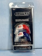 NEW Battle Sports RED/WHITE/BLUE Adult ADVANCED MOUTH GUARD 2 PACK