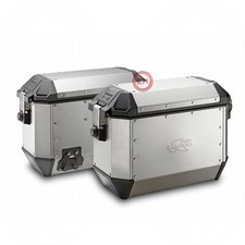 KAPPA K-Mission Paire Valises Latéral Moto Aluminium 36LT Monokey System
