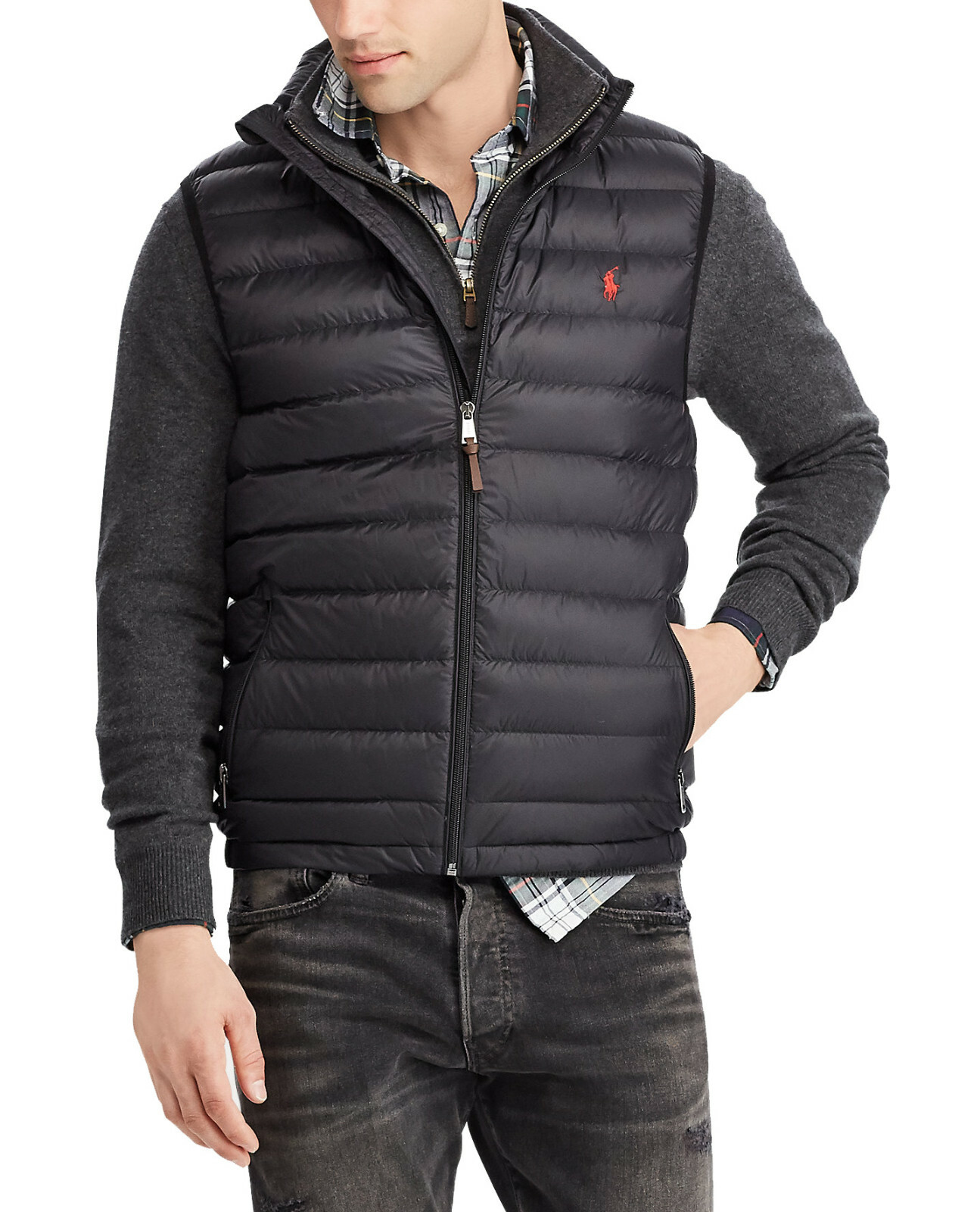 ralph lauren gilet noir